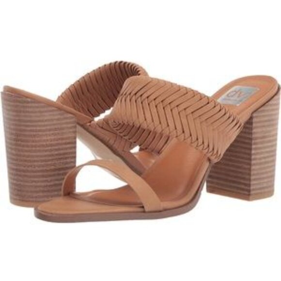 DV by Dolce Vita Bambi Whipstitch Mules SZ 7.5 - Picture 1 of 9